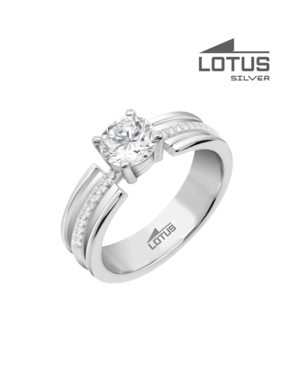 LOTUS SILVER RING